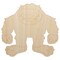 Bigfoot Sasquatch Cryptozoology Unfinished Wood Shape Piece Cutout for DIY Craft Projects